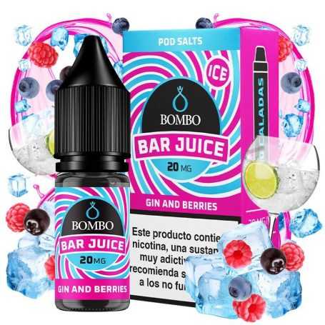 Gin & Berries Ice 10ml - Bar Juice by Bombo