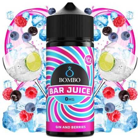 Gin & Berries Ice 100ml - Bar Juice by Bombo