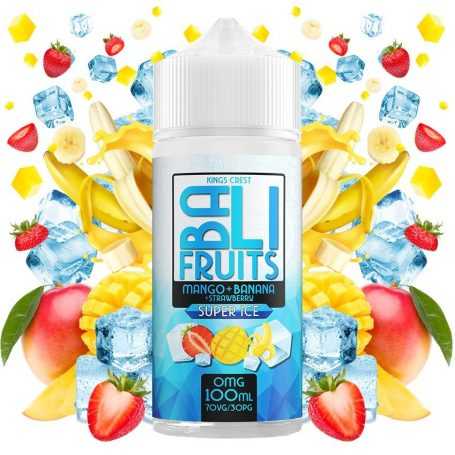 Mango + Banana + Strawberry + Super Ice 100ml - Bali Fruits by Kings Crest