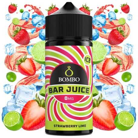 Strawberry Lime Ice 100ml - Bar Juice by Bombo